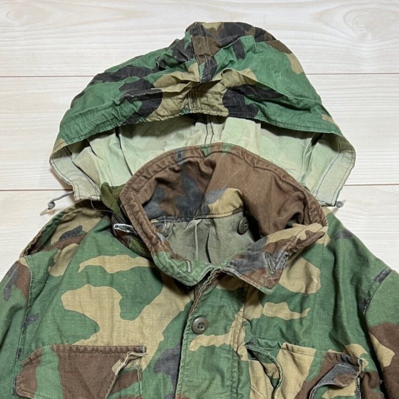 画像4: 米軍実物,　M-65フィールドジャケット　迷彩　S-REGULAR (4)