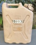 画像3: 米軍実物 WATER タンク　デザート (プラスチック) (3)