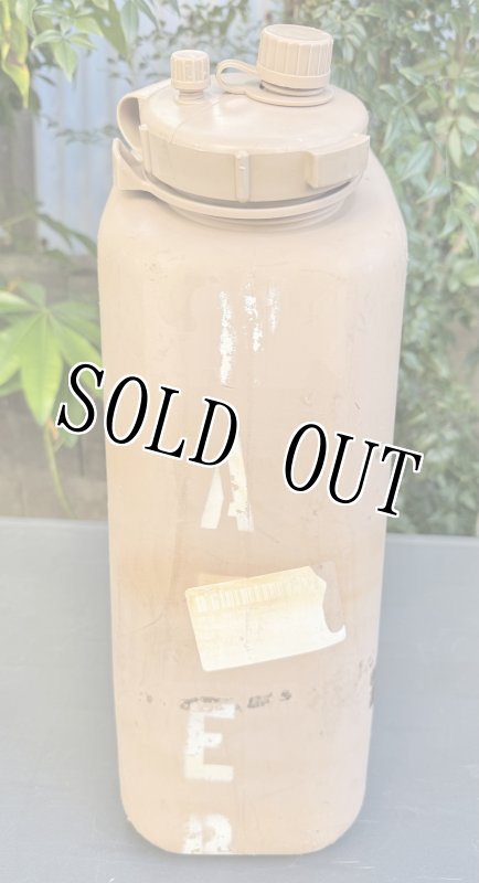 画像2: 米軍実物 WATER タンク　デザート (プラスチック) (2)