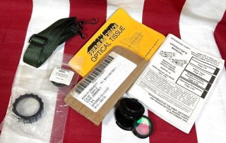 米軍実物 PVS7/14 ナイトビジョン保護レンズハードケース セット 部品