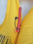 画像5: 米軍実物 LIFE RESERVER VEST　ブラウン　L (5)