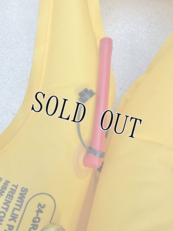 画像5: 米軍実物 LIFE RESERVER VEST　ブラウン　L (5)