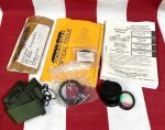 画像1: 米軍実物 AN/PVS-14 NVG シールドレンズ  マニュアルキット ナイトビジョン　 (1)