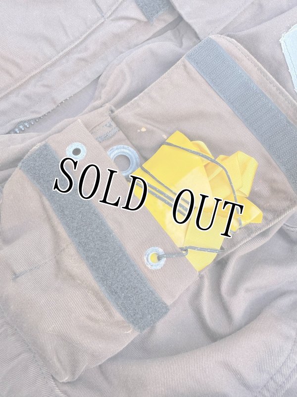 画像9: 米軍実物 LIFE RESERVER VEST　ブラウン　L (9)