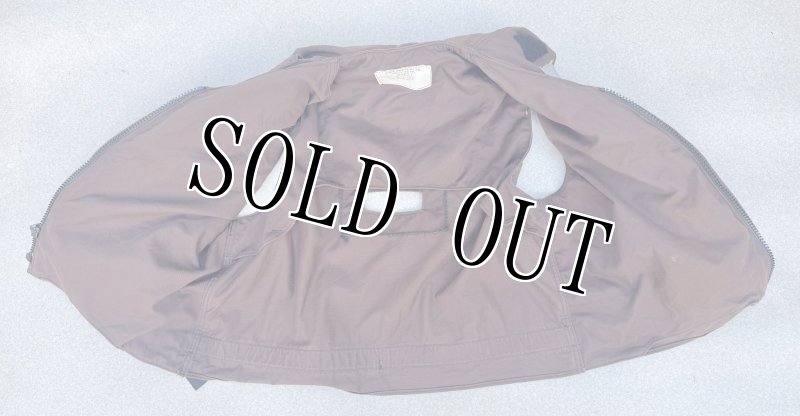 画像13: 米軍実物 LIFE RESERVER VEST　ブラウン　L (13)