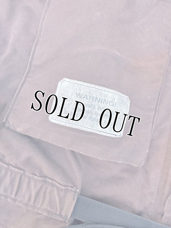 画像22: 米軍実物 LIFE RESERVER VEST　ブラウン　L (22)