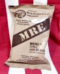 画像1: 米軍実物  2025年検 【アメリカル社】 MREレーション/戦闘食 MENU －1 (1)