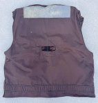 画像21: 米軍実物 LIFE RESERVER VEST　ブラウン　L (21)