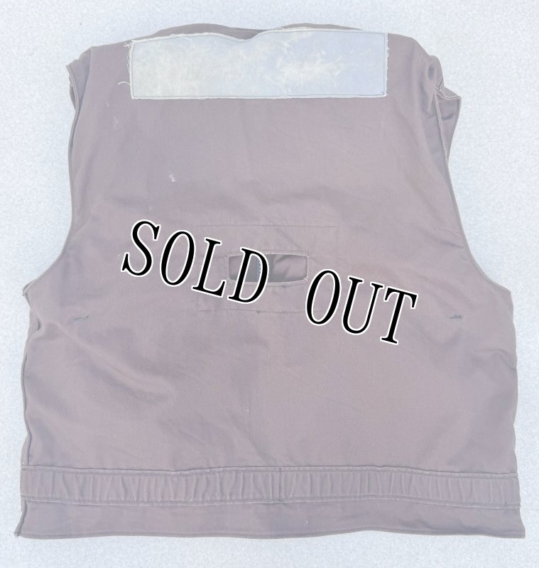 画像21: 米軍実物 LIFE RESERVER VEST　ブラウン　L (21)