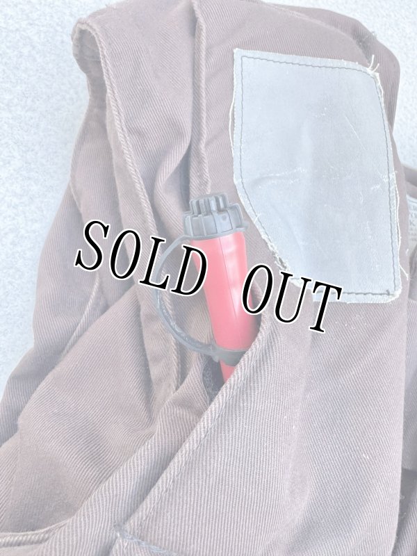 画像27: 米軍実物 LIFE RESERVER VEST　ブラウン　L (27)