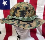 画像2: 米軍実物 ウッドランドマーパットブーニーハット　LARGE (2)
