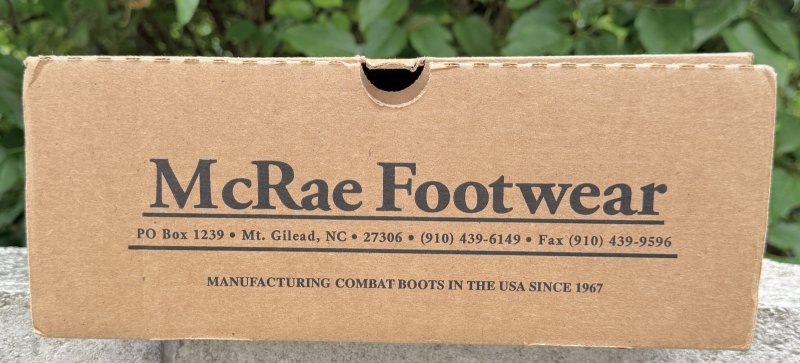 画像11: 米軍実物 McRae FootWear  USMC ジャングル デザート ブーツ 7.5W (11)