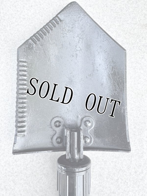 画像8: 米軍実物 E-TOOL フォールディングスコップ  E-TOOL 三つ折　スコップ(ケース付き)  (8)