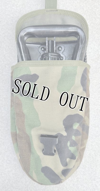 画像12: 米軍実物 E-TOOL フォールディングスコップ  E-TOOL 三つ折　スコップ(ケース付き)  (12)