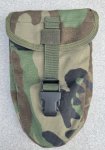 画像11: 米軍実物 E-TOOL フォールディングスコップ  E-TOOL 三つ折　スコップ(ケース付き)  (11)