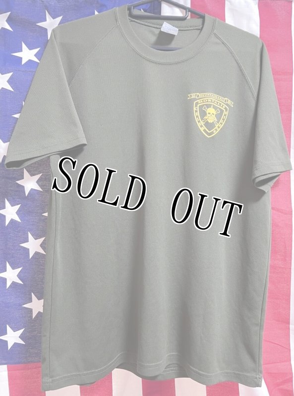 画像1: 米軍放出品　USMC　3rd RECONNAASSANCE　Tシャツ　MEDIUM (1)