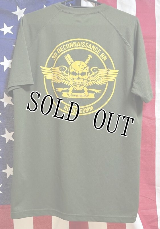 画像3: 米軍放出品　USMC　3rd RECONNAASSANCE　Tシャツ　MEDIUM (3)