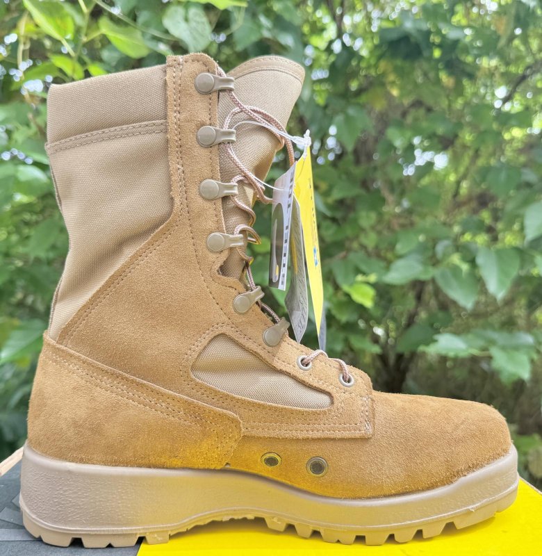 画像6: 米海兵隊実物 Belleville デザートマーパット ブーツ 8.5 W 550ST (6)