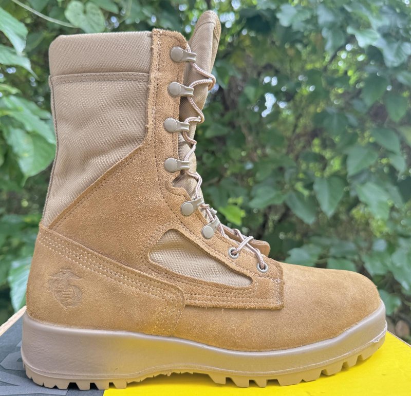 画像4: 米海兵隊実物 Belleville デザートマーパット ブーツ 8.5 W 550ST (4)
