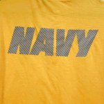 画像4: 米軍放出品　US NAVY　リフレクションTシャツ　SMALL (4)