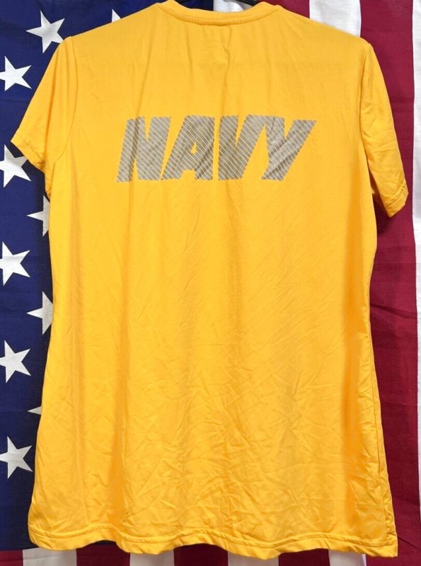 画像3: 米軍放出品　US NAVY　リフレクションタクティカルTシャツ　MEDIUM (3)
