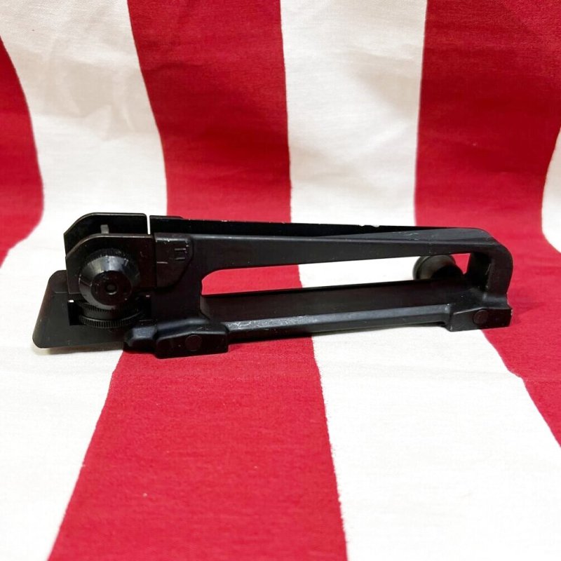画像3: 米軍実物 A2 Detachable M4/M16 キャリングハンドル リアサイト (3)