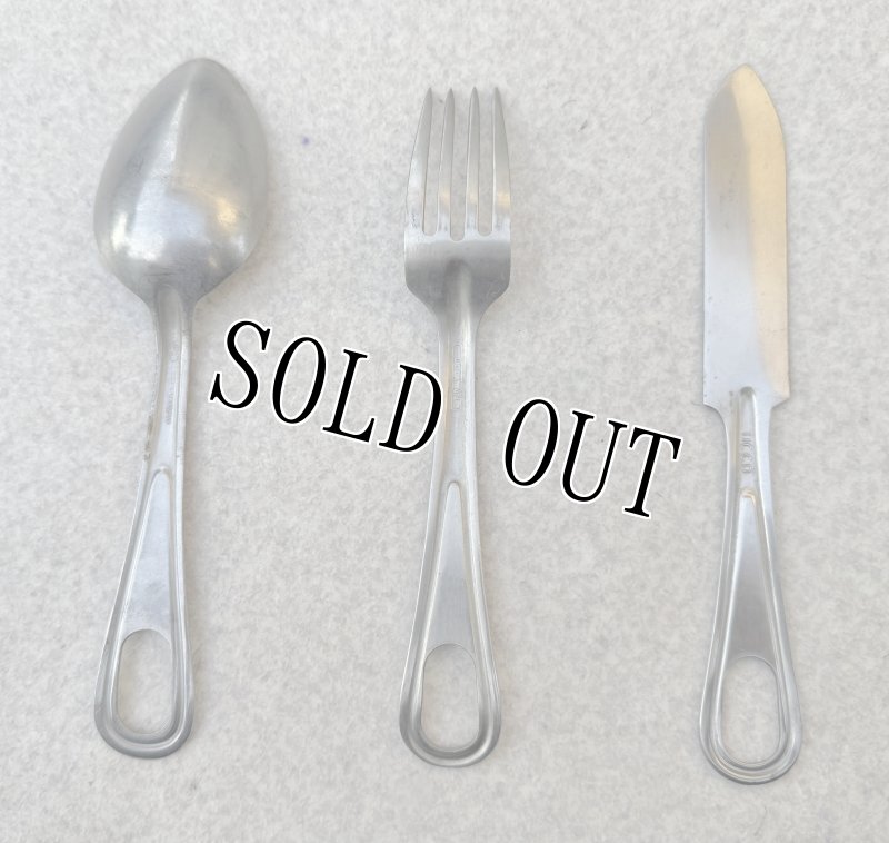 画像5: 米軍実物 US　スプーン/ホーク/ナイフ　メスキットパン用 (5)