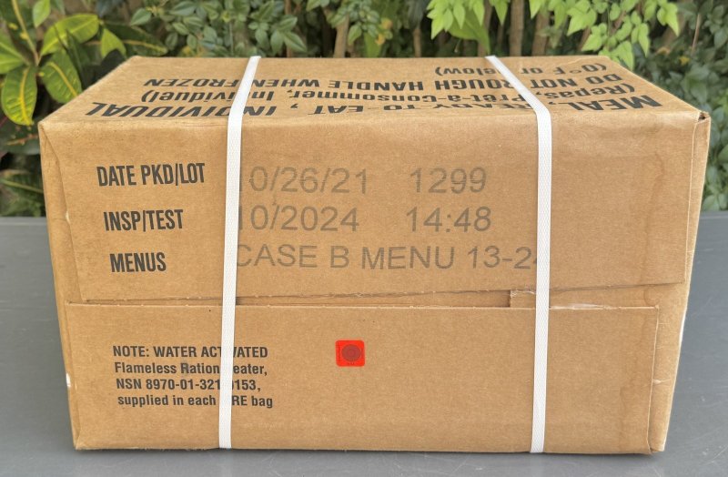 画像5: 米軍実物 2024年10月検【アメリカル】MREレーション/戦闘食 MENU-B (5)