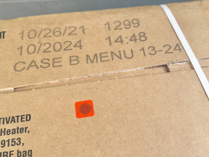 画像6: 米軍実物 2024年10月検【アメリカル】MREレーション/戦闘食 MENU-B (6)