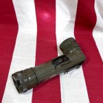画像2: 米軍実物 FULTON MX-991/U L型 LED フラッシュライト OD  (2)