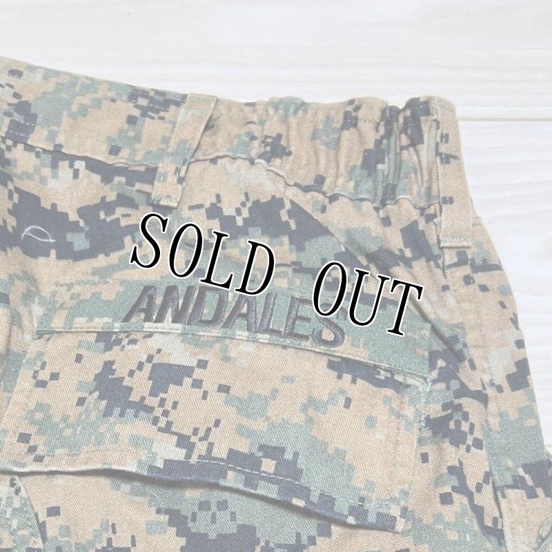 画像3: 海兵隊実物 USMC　ウッドランドマーパットパンツ　LARGE-SHORT (3)