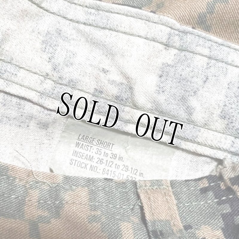 画像4: 海兵隊実物 USMC　ウッドランドマーパットパンツ　LARGE-SHORT (4)