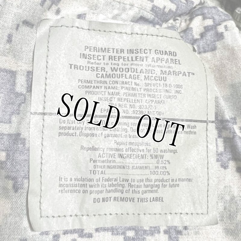 画像5: 海兵隊実物 USMC　ウッドランドマーパットパンツ　LARGE-SHORT (5)