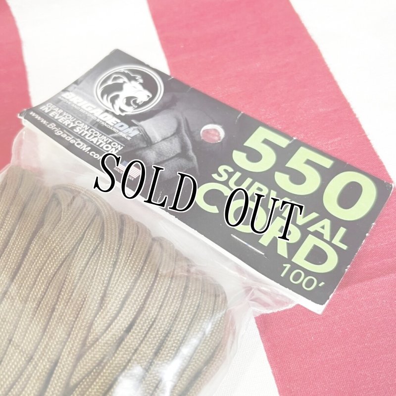 画像3: 米軍放出品 BRICADE QM 550 SURVIVAL CORD  100フィート (3)