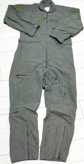 米軍実物 CWU27/P フライトスーツ タン カバーオール/つなぎ/CWU27/P