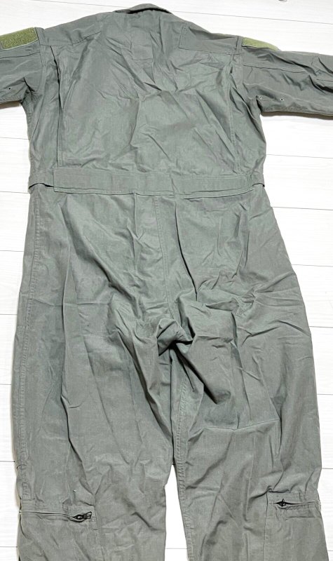画像4: 米軍実物　CWU27/P　フライトスーツ　OD　46R (4)