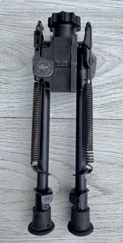 画像6: 海兵隊実物 M27 Harris Bipod 9-13" LM-S and Larue  Tactical LT706 QD Swivel Mount Set (6)