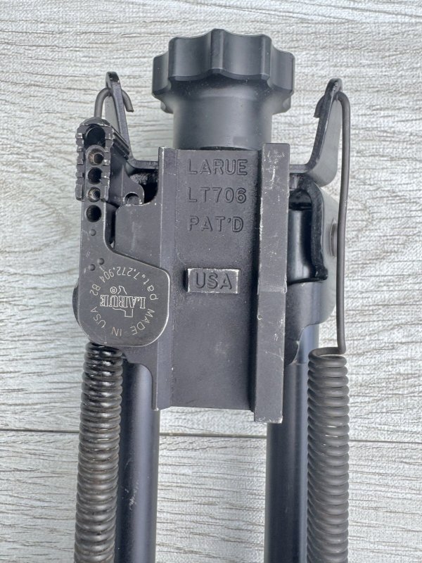 画像7: 海兵隊実物 M27 Harris Bipod 9-13" LM-S and Larue  Tactical LT706 QD Swivel Mount Set (7)