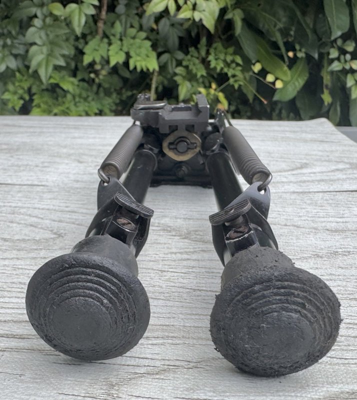 画像10: 海兵隊実物 M27 Harris Bipod 9-13" LM-S and Larue  Tactical LT706 QD Swivel Mount Set (10)