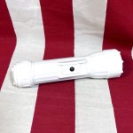 画像1: 米軍実物 Bright Star ホワイト プラスチック LED フラッシュ ライト (1)