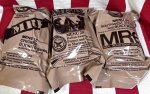 画像1: 米軍実物  2025年検 【アメリカル社】 MREレーション/戦闘食 3個セット (1)