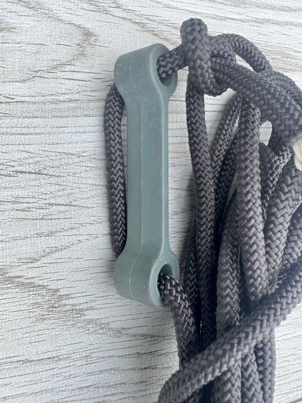 画像2: 米軍実物 キャンプ テント 固定 ロープ ラペリング  01 (2)