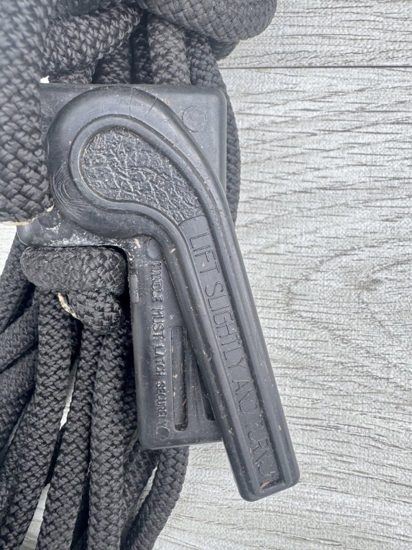 画像2: 米軍実物 Rope Clamp ロープ/クランプ キャンプ 03 (2)