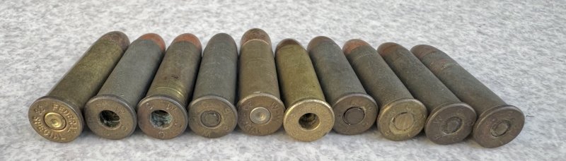 画像2: 米軍放出品 38スペシャル 空薬莢10発 セット 使用済み 安全品 (2)