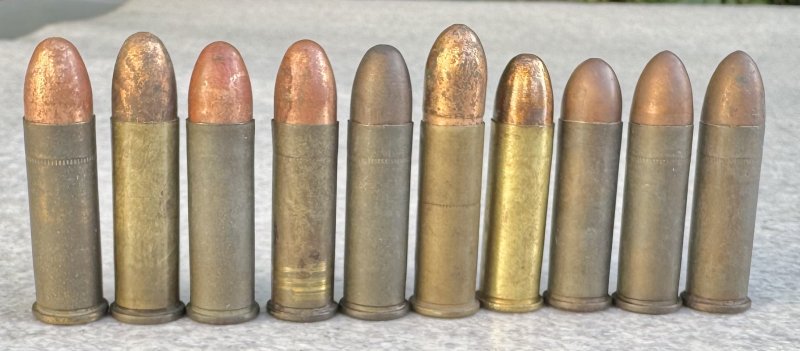 画像1: 米軍放出品 38スペシャル 空薬莢10発 セット 使用済み 安全品 (1)