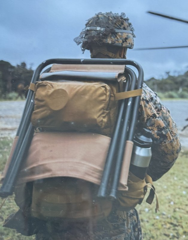 画像2: 米軍実物 US MARINE ピクチャー／フレーム (2)