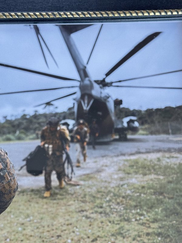 画像3: 米軍実物 US MARINE ピクチャー／フレーム (3)