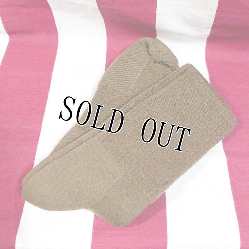 画像1: 海兵隊実物　ブーツ ソックス　コヨーテ　XL (1)