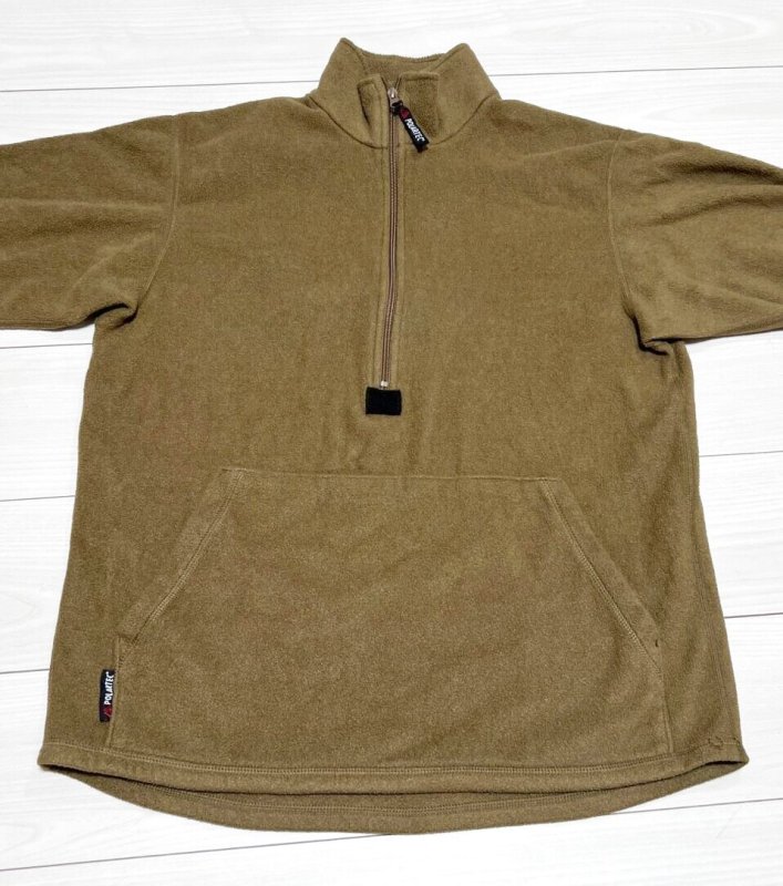 画像2: 米海兵隊実物　USMC ポーラテックフリース　コヨーテ　MEDIUM (2)