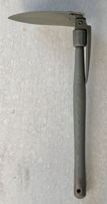 画像5: 米軍実物 ベトナム AMES 1965 FOLDING ショベル ピック (5)